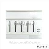 Supermarket Plastic Price Fruit and Vegetable Display Advertising Board thumbnail-1