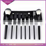 Wholesale 8pcs Professional Custom Logo Makeup Cosmetic Brushes Set thumbnail-1