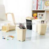 Factory Price Square Colorful Large Plastic Flower Pot, Nursery Planting Flower Pot for Indoor and Outdoor thumbnail-5