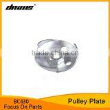 1E40F-5 BC430 43cc Petrol Engine Brush Cutter Spare Parts Starter Pulley Plate thumbnail-1