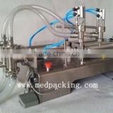 5-100ml Double Head Liquid Softdrink Pneumatic Filling Machine