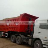 China Manufacturer Front Lift 3 Axle Semi Tipper