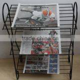 Mid Century Modern Wire Rack Magazine Stand thumbnail-3