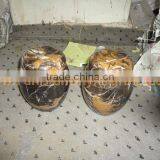 NATURAL BLACK AND GOLD MARBLE URNS thumbnail-4
