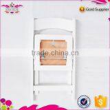 New Degsin Qingdao Sionfur Updated Wholesale White Plastic Folding Chair thumbnail-3