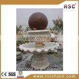 Chinese Granite Round Ball Fountain,rotating Granite Ball Fountain thumbnail-1