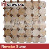Newstar Tumbled Rock Natural Stone Travertine Tile Backsplash Mosaic thumbnail-6