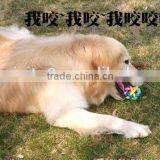 CY188 For Small Dog Toys Product For Dog Colorful Rubber Dog Toy Ball, Pet Dog Toys With Bell For Small Medium Large Dog thumbnail-5