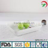 Chaozhou Factory Direct Wholesale Rectangular Porcelain Tray Dishes, Ceramic French Fries Plates thumbnail-2