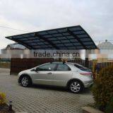 High Quality Outdoor Aluminum Metal Frame Carport for Car Parking thumbnail-1