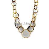 High Quality Best Selling Buffalo Horn Yellow Modern Necklace From Vietnam thumbnail-1