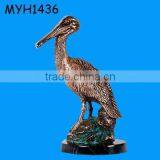 Outdoor Bronze Pelican thumbnail-1