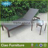 Foshan China Furniture Plastic Rattan Beach Lounge Chair thumbnail-4