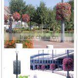 Hydroponics Equipment Plastic Flower Pot Lamp Post Planter thumbnail-2