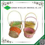 Woven wicker mini wedding decoration baskets