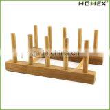 Eco Dish Rack Utensil Holder, Beautiful and Durable Bamboo/Homex_Factory thumbnail-1