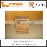 Delicate Cube Rattan Storage Box Outdoor Wicker Furniture thumbnail-2