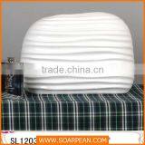 Stone Shape Vase /fiberglass Stone Shape Vase /flower Stone Shape Vase thumbnail-1