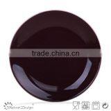 16pcs Round Shape Purple Dinnerware Set thumbnail-2