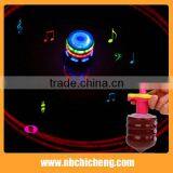 Best Selling LED Flashing Solid Color Spinning Top thumbnail-3