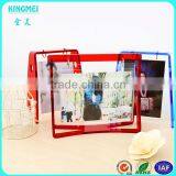 KM-VP94 Creative Design Scrolling Acrylic Swing Shape Photo Moving Picture Frame thumbnail-4