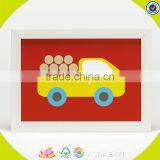 2017 Wholesale Cartoon Wooden Kids Wall Decor New Design Wooden Kids Wall Decor Most Popular Wooden Kids Wall Decor W09D023 thumbnail-1