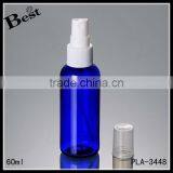 60ml Spray Bottle Cosmetic Plastic Bottle Blue 60ml Spray Bottle Wholesale thumbnail-3