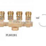 4 Ways Hose Split Connector With Valves thumbnail-1