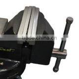 4",5",6" Heavy Duty Steel Bench Vice With Swivel Locking Base&Anvil thumbnail-2