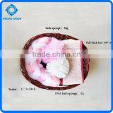 High Quality 4PC Mesh Bath Sponge Set thumbnail-2