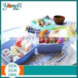Fashion Square Type Plastic Lunch Box With Handle thumbnail-1