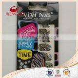 2014 Wholesale Fashion 3D Nail Art Stickers & Decals for Jewel Nail Strip thumbnail-1