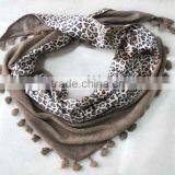 Leopard Printing Fashion Scarf/pashmina Scarf /cotton Scarf HYL06155