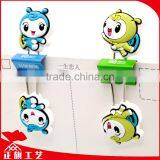 Business Gift OEM Soft PVC Toy Designs 19mm Binder Clips With Printing thumbnail-4