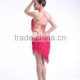 Stelisy Sale Sexy Black Tassel Latin Dress Fashion Tassel Dress thumbnail-5