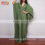 Islamic Items for Sale Butterfly Green Maxi Dress Alle Baba Abaya Muslim thumbnail-2