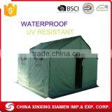 Relief Shelter Camping Army Canvas Roof Top Family Olive Green Military Tent