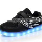 Cheap Wholesale Stock Kids Wings LED Shoes thumbnail-1