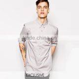 Standard Exclusive Longline Shirt Button Down Compression Shirt thumbnail-1