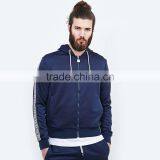 Short Fitness Hoodie for Men Lightweight Cotton Full Zip Mask Hoodie thumbnail-1