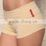 MGOO Customised High Waist Stretch Shorts Volleyball Shorts For Women 90 Nylon 10 Spandex Shorts thumbnail-4