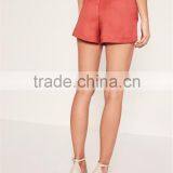 New Arrival Women Wid Leg Satin High Waisted Shorts Satin Boxer Shorts thumbnail-2