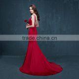 MGOO Custom Design OEM Evening Dress China Manufacturer Traditional Lady Wedding Dress Prom With Open Back Long 2069 thumbnail-3