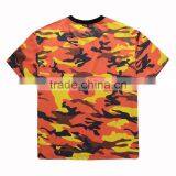 Wholesale Oversized Short Sleeves Mens Colored Sweatshirt Tee Custom Camo Military Tshirt Cool Cotton t Shirts thumbnail-6