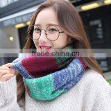 2017 New Year Spring Cute Young Girl Neckchief Knitted Printing Colorful Students Girl Pullover thumbnail-4