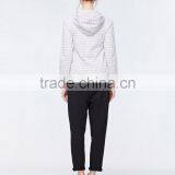 100% Cotton Long Sleeve Stripe Zip Hoodies thumbnail-3