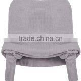 High Quality Women 100% Cotton Knitted Pashmina Scarf And Shawl China thumbnail-6