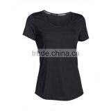 Wholesale Women Custom Top Casual Sports No Sweat T-Shirt China Supplier thumbnail-4