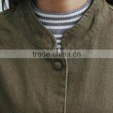 Zm35733a New Design Girls Coat Casual Sports Jean Jacket Wholesale thumbnail-4