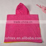 Trade Assurance Ring Spun Cotton Screen Printing Velour Kids Poncho Hooded Beach Towel thumbnail-2